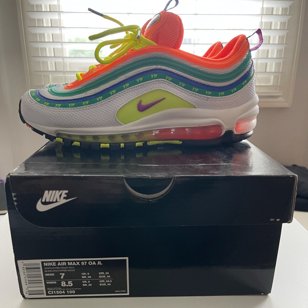 Nike Air Max 97 Summer of Love OA London M7 W8.5